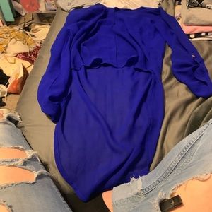 Blue dress shirt